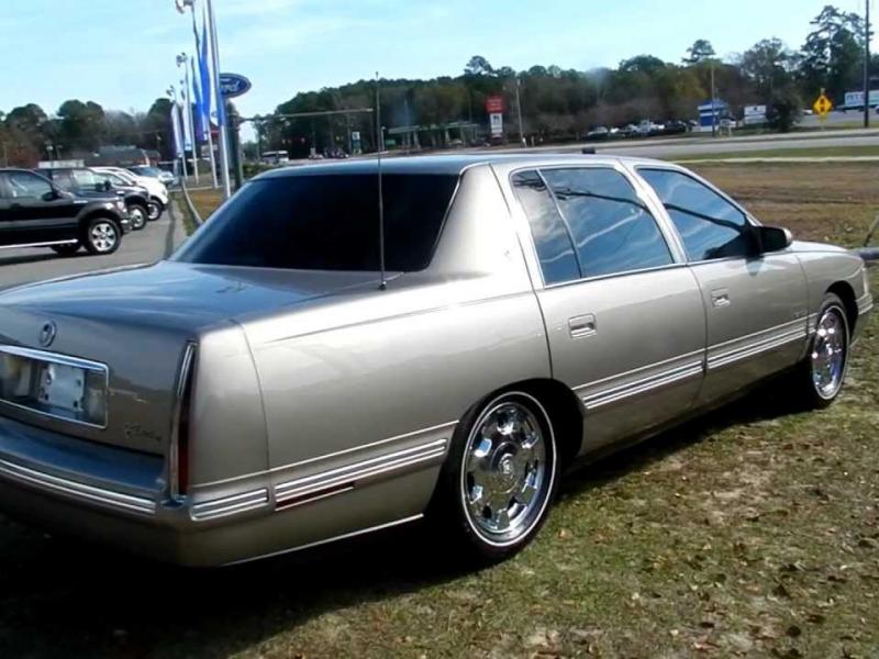 1999 CADILLAC DEVILLE LEATHER LOW MILES FOR SALE RAVENEL FORD SOUTH  CAROLINA - YouTube