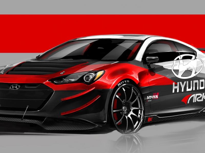 Hyundai Genesis Coupe R-Spec Tuned by ARK Performance Coming to SEMA 2012