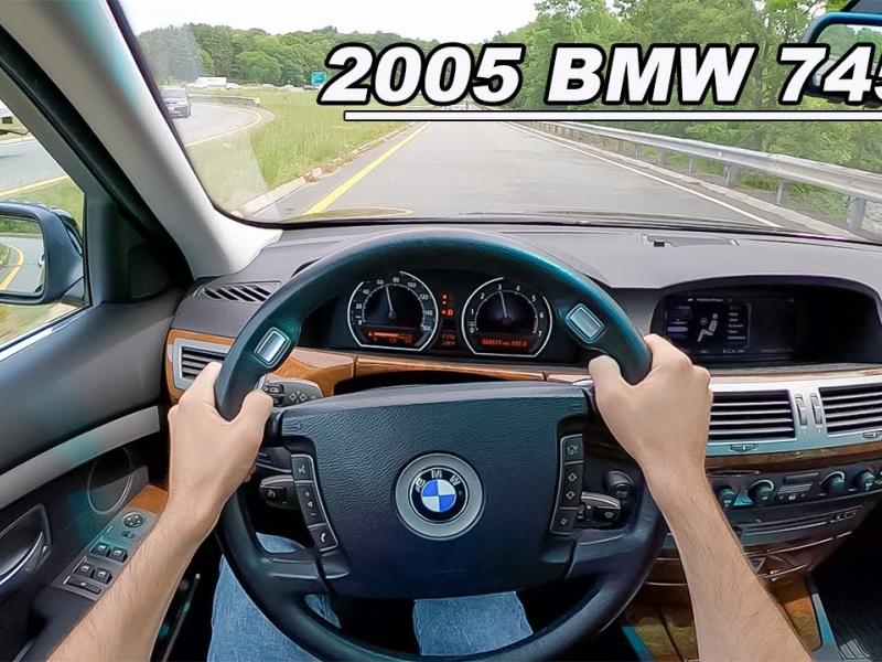 2005 BMW 745Li - The Ugly Bargain 7 Series You NEED to Drive (POV Binaural  Audio) - YouTube