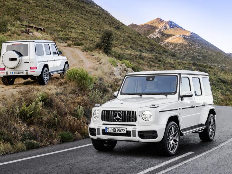 The new 2019 Mercedes-AMG G63