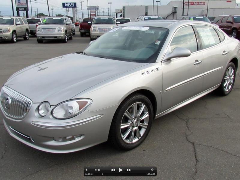 2008 Buick LaCrosse Super (5.3L V8) Start Up, Exhaust, and In Depth Review  - YouTube