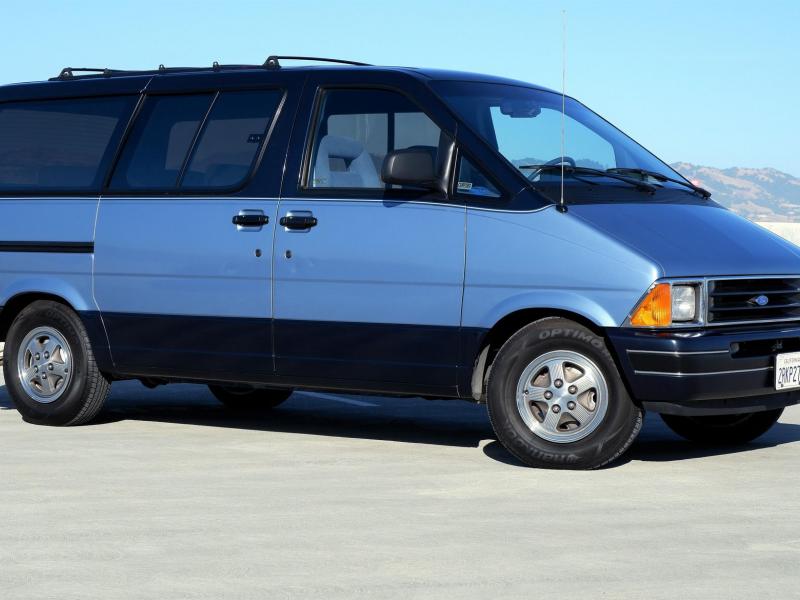 One Owner 1990 Ford Aerostar XLT With Under 20k Miles Up For Auction