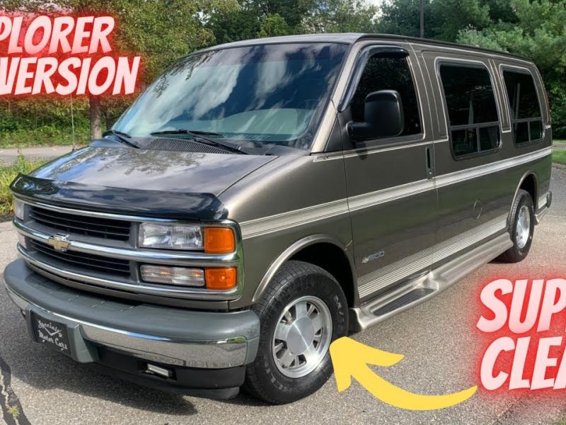 2000 Chevy Express Explorer Conversion Van 79k Survivor FOR SALE by  Specialty Motor Cars CLEAN - YouTube