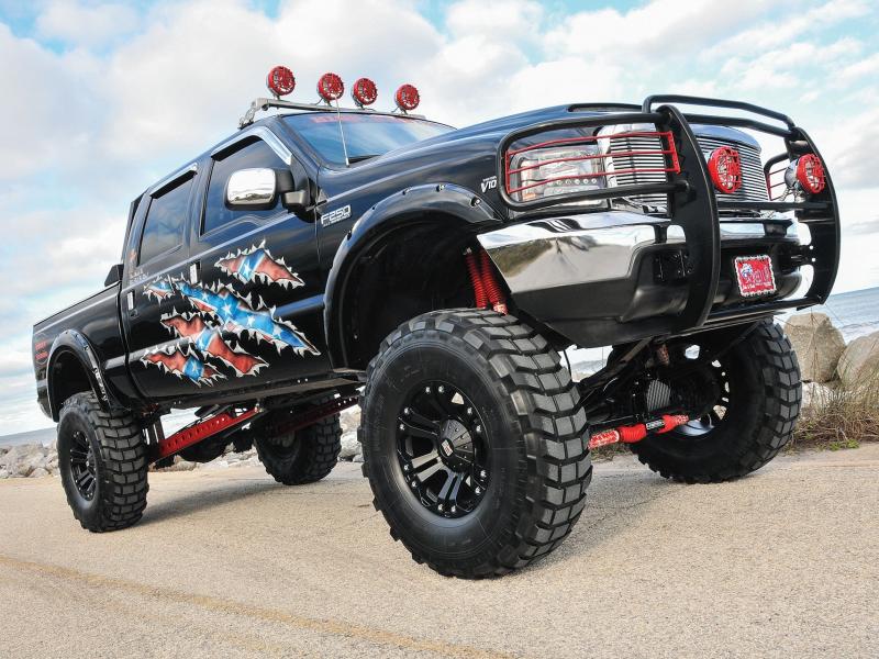 2004 Ford F-250 Super Duty: Jacked Up For A Cause
