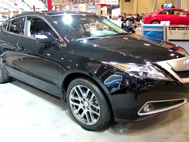 2012 Acura ZDX SH-AWD Exterior and Interior at 2012 Toronto Auto Show -  YouTube