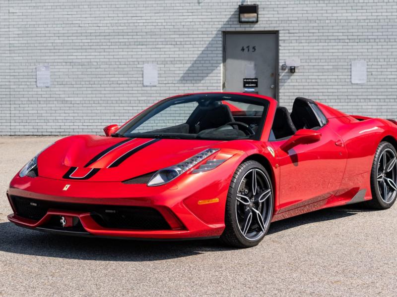 Molto Speciale: 2015 Ferrari 458 Speciale Aperta Bags $481,000 on Bring a  Trailer
