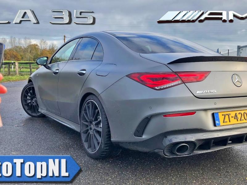 2020 Mercedes AMG CLA 35 | REVIEW POV on ROAD & AUTOBAHN (NO SPEED LIMIT)  by AutoTopNL - YouTube